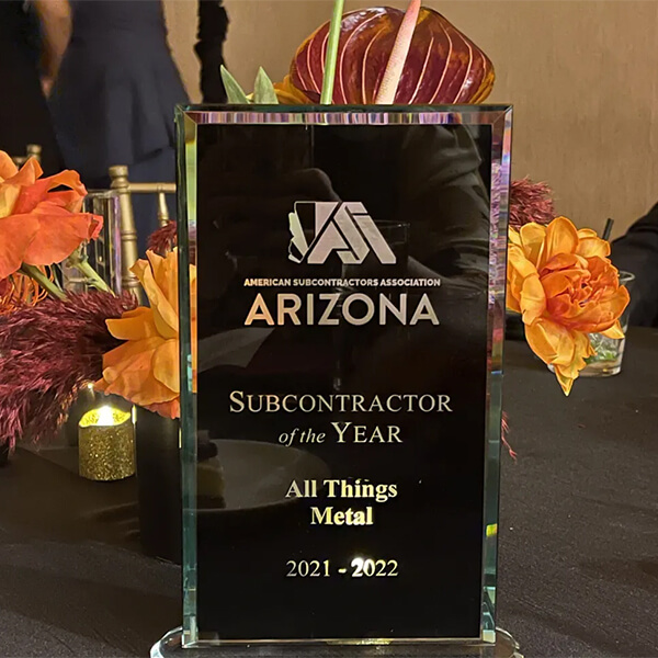ASA Subcontractor Award